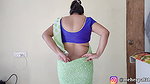 Mumtaz Style Saree Draping Retro Style Low Waist Saree Meher Pal