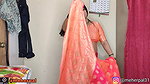 My New Saree Collection Narangi Saree Lage Lai Bhaari Mujpe