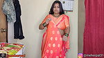 My New Saree Collection Narangi Saree Lage Lai Bhaari Mujpe