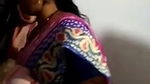 Desi aunty changing saree