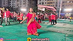 Navratri Day 2 Red Colour Garba & Dandiya Ae Haalo