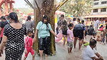 Rain Dance At ResortWater Park