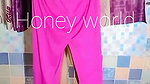 Trying pink leggings ( desi girl vlog )