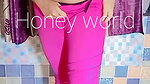 Trying pink leggings ( desi girl vlog )