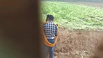 desparate couple outdoor sex