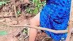 planting plants daily work desi aunty cleaning