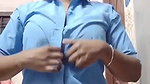Hot desi tamil hotel receptionist making nude video for boyfriend showing her big boobs and wet hairy pussy