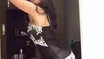 Desi girlfriend dancing nude flaunting her curves for her love