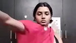 Young Beautiful Indian Girl Changing Clothes