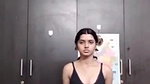 Young Beautiful Indian Girl Changing Clothes