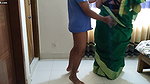 (Indian Aunty ki Jabardasti Chudai) Desi Super hot Sudipa Aunty Fucked by neighbor while wearing Saree – Huge Fuck & cum