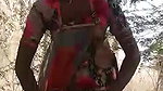 Indian Adivasi girl show her nude