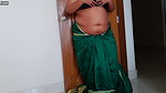Green Saree Hot College Teacher want to Fucked Her 18y old Student – Indian Local Sex (Hindi Audio).