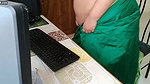 Rahul Big Tits Tina mam ko mast choda (Indian Office Secretary fucks sexy busty boss on chair while working on computer)