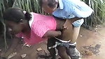 teen girl fucked by old man on road