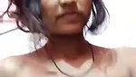 dusky girl nude show in bathroom