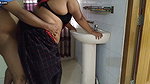 Tamil Hot aunty stand in front of mirror & hair combined then a Guy fucks her on Valentine’s Day – 2023 Happy Valentine