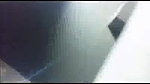 young couple having sex in public toilet