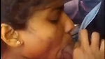 So cute gf giving a sensual bj and deep throat in outdoor (Horny)