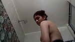 girl pussy show in bathoom