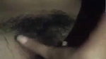 hairt pussy fingering on video call