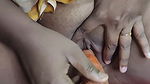 Desi aunty fucking with carrot and musterbration