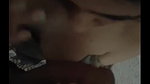 small boob girl blowing lovers dick