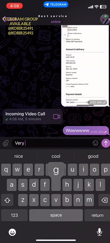 TELEGRAM NEW VIDEO PRIVATE CALL