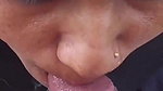 outdoor blowjob in cum in mouth