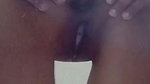 Horny dusky cutie exclusive viral leaked video showing her sexy nude body and fingering her juicy pussy P6