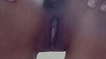 Horny dusky cutie exclusive viral leaked video showing her sexy nude body and fingering her juicy pussy P6