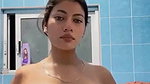 Extremely cute desi girlfriend exclusive viral nude selfie showing her huge curvy tits in front of camera P3