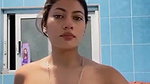 Extremely cute desi girlfriend exclusive viral nude selfie showing her huge curvy tits in front of camera P3