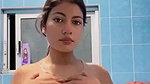 Extremely cute desi girlfriend exclusive viral nude selfie showing her huge curvy tits in front of camera P3