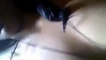 dusky desi girl boob press