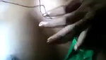 dusky desi girl boob press