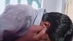 boob pressing