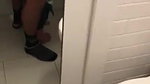 cute girl sex with bf in toilet