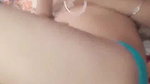 teasing gf pussy with banana