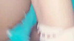 teasing gf pussy with banana