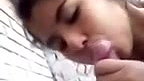 teen gf blowing bf