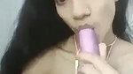 pussy fucking with brinjal