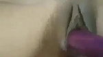 pussy fucking with brinjal