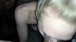 blonde girl doggy style sex and blowjob