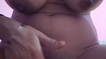 curvy desi girl masterbating and boob press