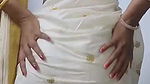 mallu girl taking of saree