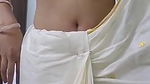 mallu girl taking of saree