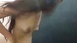 slim desi girl make nude bathing video
