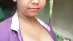 Bengali village housewife show her nude