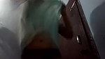 girl recording nude dress change video